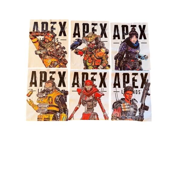 Apex Legends Wall Art Prints – Set of 6 – 11x14 Canvas Posters - Picture 1 of 9
